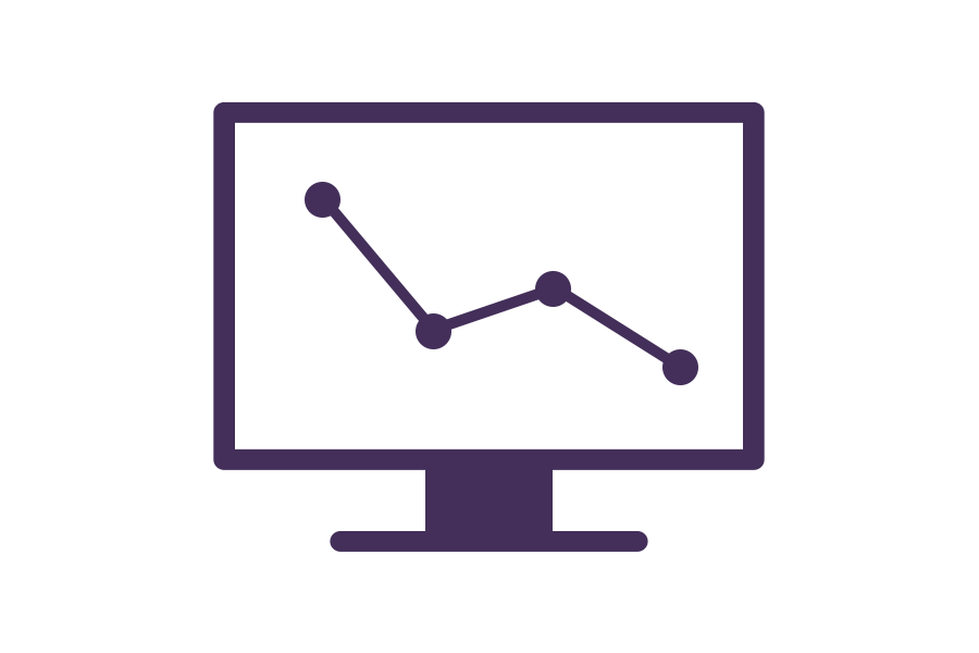 graph on a computer